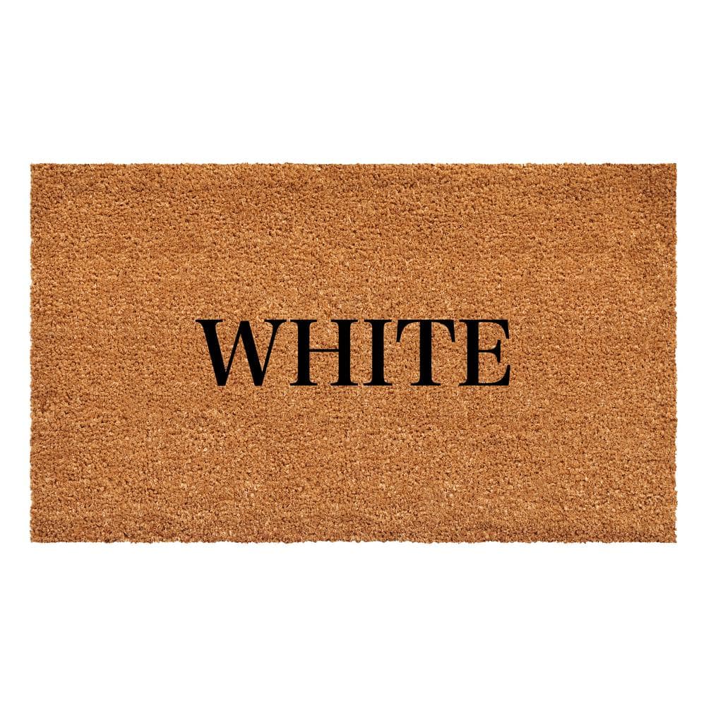 Bold White Multi-Colored 24 in. x 36 in. Indoor or Outdoor Doormat price history on PriceWatchPro
