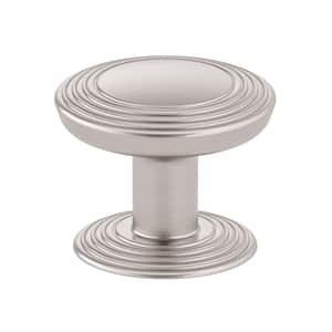 Marsala Collection 1-9/16 in. (40 mm) Brushed Nickel Transitional Cabinet Knob