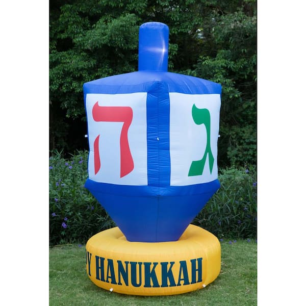 Dreidel - Blue Outdoor Pint Glass