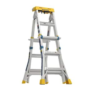 Compre en línea  Ferretería Palmares: ESCALERA TIPO ANDAMIO 150KG 12FT 5  POSICIONES: HERRAMIENTAS MANUALES