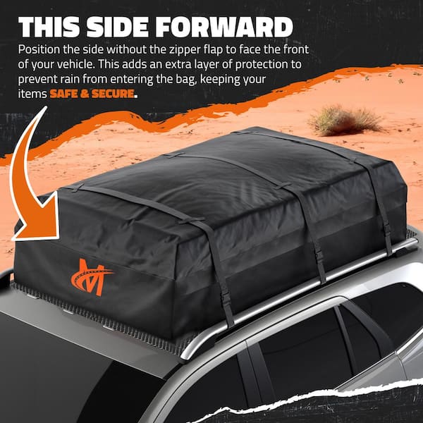 Mockins 40 Waterproof Rooftop Cargo Carrier Bag 72 in x