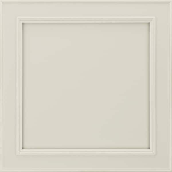 American Woodmark Brookland 11 9/16-in. W x 3/4-in. D x 11 1/2-in. H in Painted Harbor Cabinet Door Sample