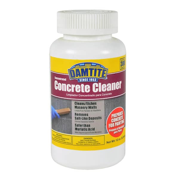 DAMTITE 12 oz 09712 Concentrated Concrete Cleaner