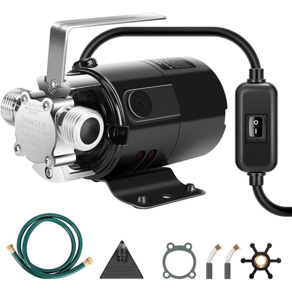 1/10HP 330 GPH 115V Electric Water Transfer Utility Pump with ON/OFF Switch and Water Hose Kit price history on PriceWatchPro