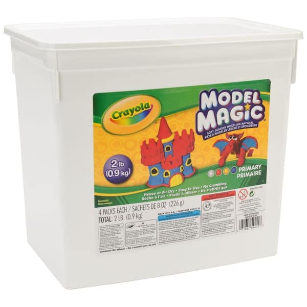 The Teachers' Lounge®  Model Magic® Modeling Compound, Assorted Colors, 2  lb. Tub