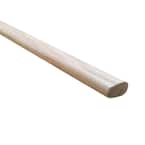 Unstained 0.3 in. Thick x 1/2 in. Wide x 48 in. Length Slip Tongue for Solid Flooring (10 pieces / carton)