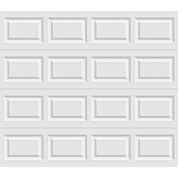 Clopay Premium Series 8 ft. x 7 ft. 6.5 R-Value Insulated Solid White Garage Door