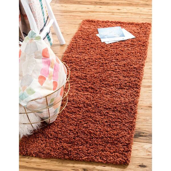 Runner Rug, Kitchen Rug, Terracotta Runner Rug, Moroccan Tiles Rug