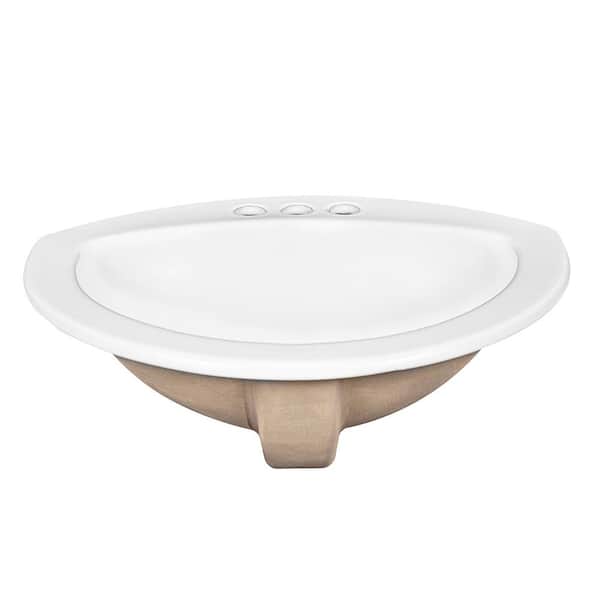 Have a question about Glacier Bay 21 in. Drop-In Semi-Oval