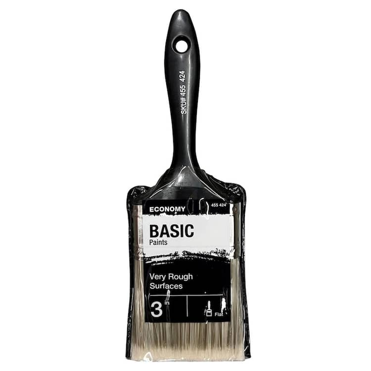  UTILITY 3 in. Polyester Flat Utility Paint Brush