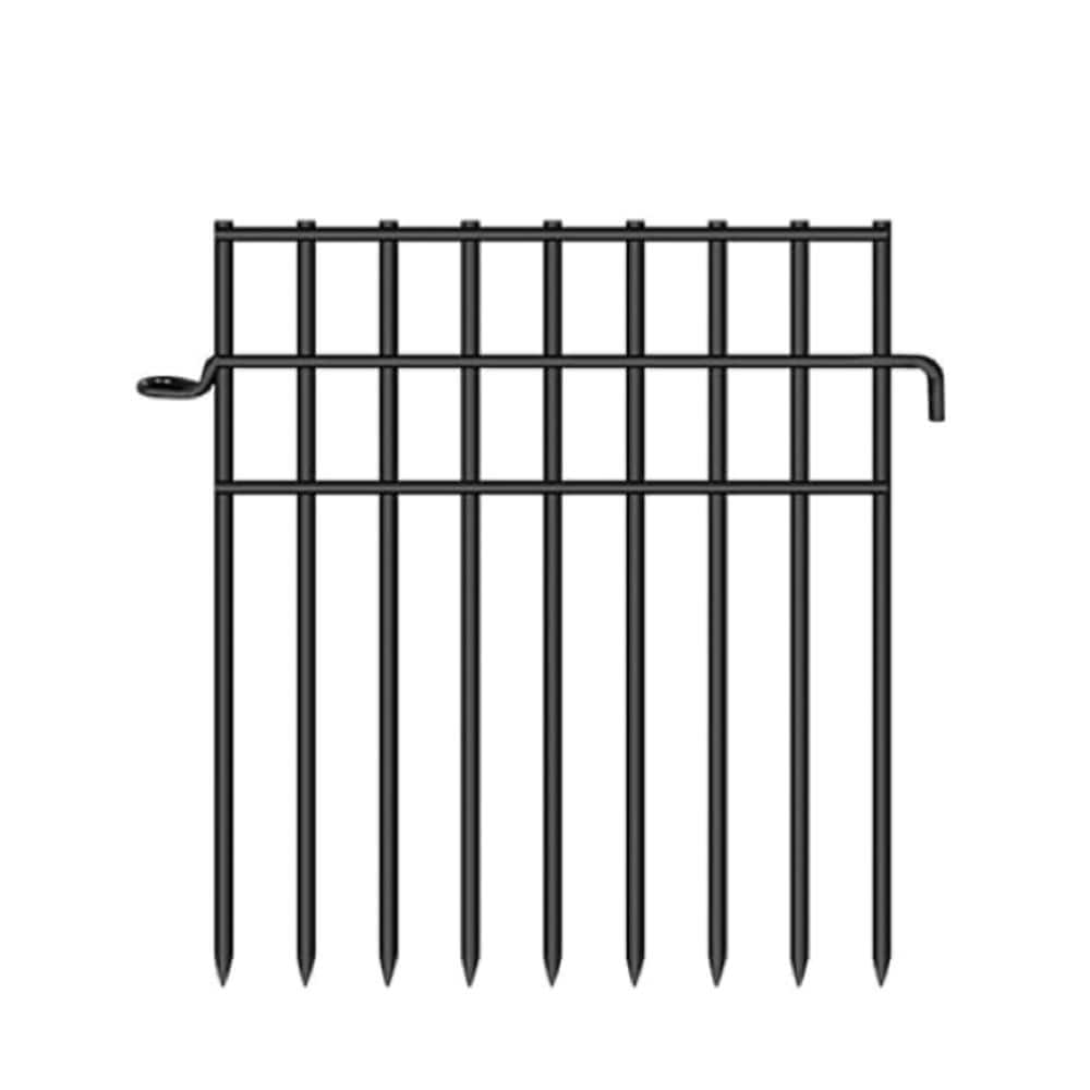 13 in. W x 13 in. H Metal Garden Fence Animal Barrier No Dig Fence for Dog Flower Boarder Patio Yard, 12-Panels price history on PriceWatchPro