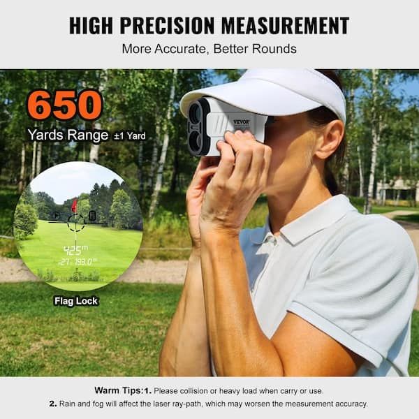 Laser Golf Rangefinder 650 Yards With Slope And 6x Magnification outlet