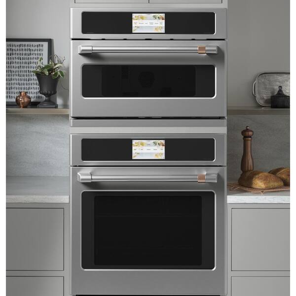 Cafe 30 In 1 7 Cu Ft Smart Electric Wall Oven And Microwave Combo With 240 Volt Advantium Technology Stainless Steel Csb923p2ns1 The Home Depot - Ge Electric Wall Oven With Microwave Cafe 30 In 1 7 Cu Ft Smart Electric Wall Oven And Microwave Combo With 240 Volt Advantium Technology Stainless Steel Csb923p2ns1 The Home Depot - Ge Electric Wall Oven With Microwave