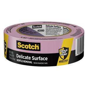 Scotch 1.41 in. x 60 yds. Delicate Surface Painter's Tape with Edge-Lock