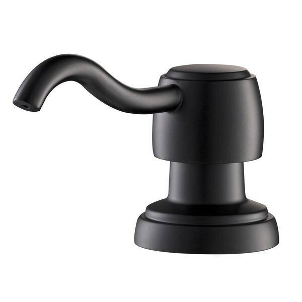 KRAUS Kitchen Soap Dispenser in Matte BlackKSD52MB The Home Depot