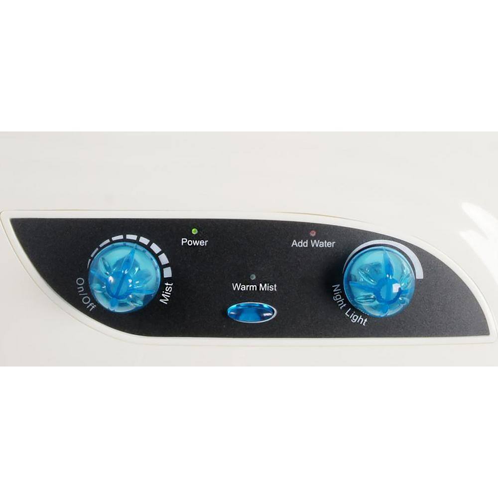 SPT Blue and White Dual Mist Ultrasonic Humidifier
