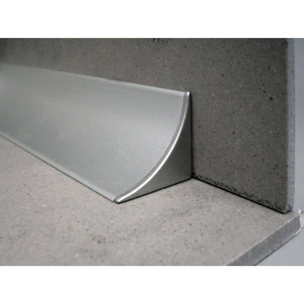 DURACOVE 0 in D x 0.63 in W x 0 in L X 0 in L Concave Endcap Alumium Anodized Silver Molding and Transition Trim price history on PriceWatchPro