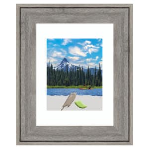 Regis Barnwood Grey Wood Picture Frame Opening Size 11 x 14 in. (Matted To 8 x 10 in.)