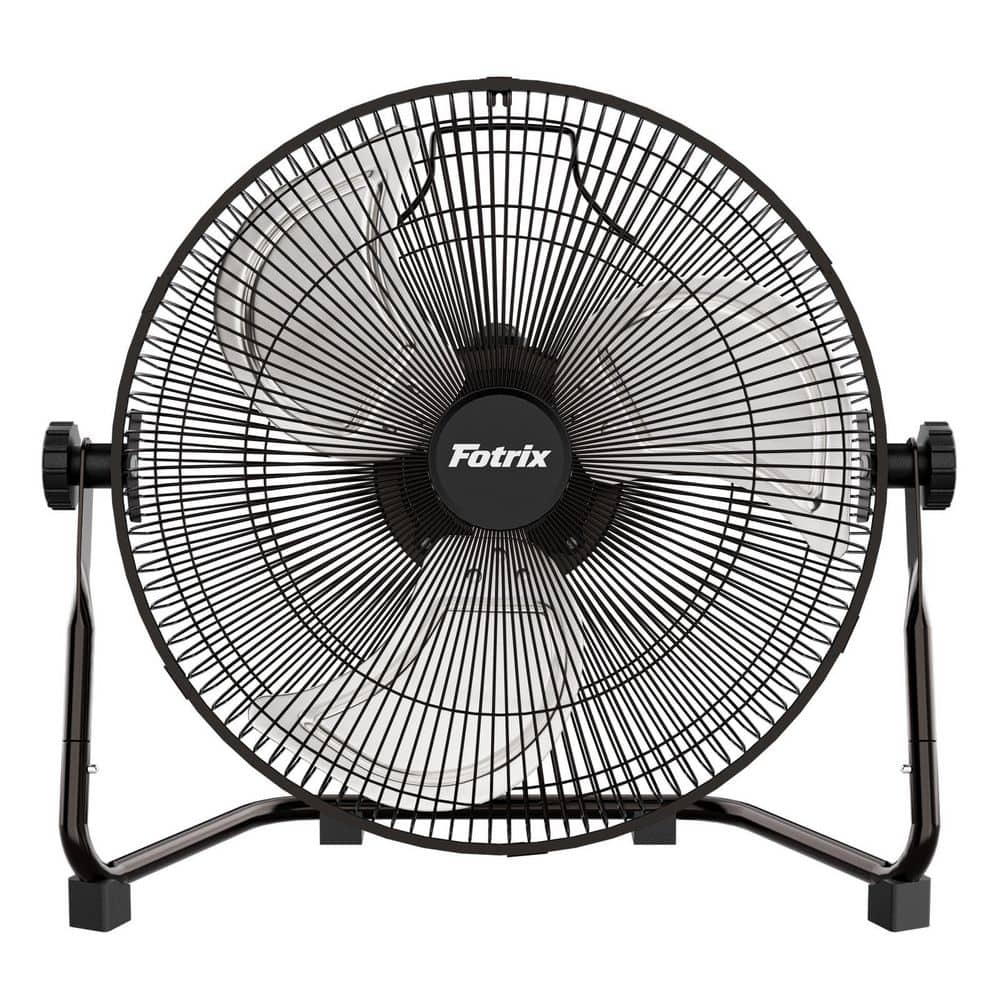 14 in. 3-Speed, 2450 CFM 360° Adjustable Tilting High Airflow Industrial Floor Fan with Handle for Indoor & Outdoor price history on PriceWatchPro
