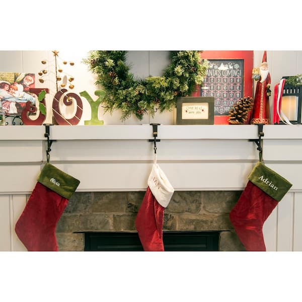 Garland and Stocking Mantle Hanger (3-Pack)