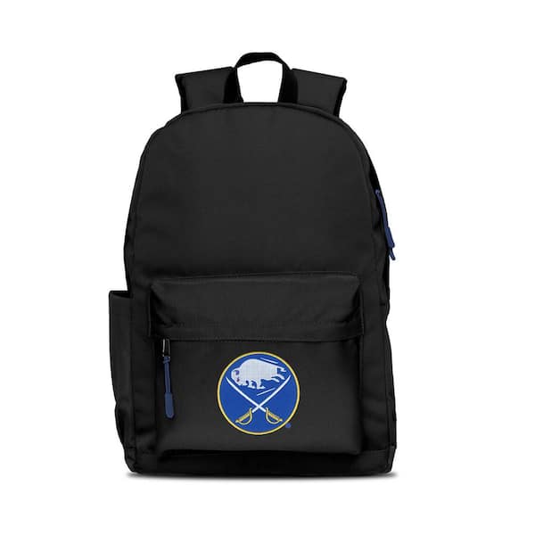 Mojo Buffalo Sabres 17 in. Black Campus Laptop Backpack