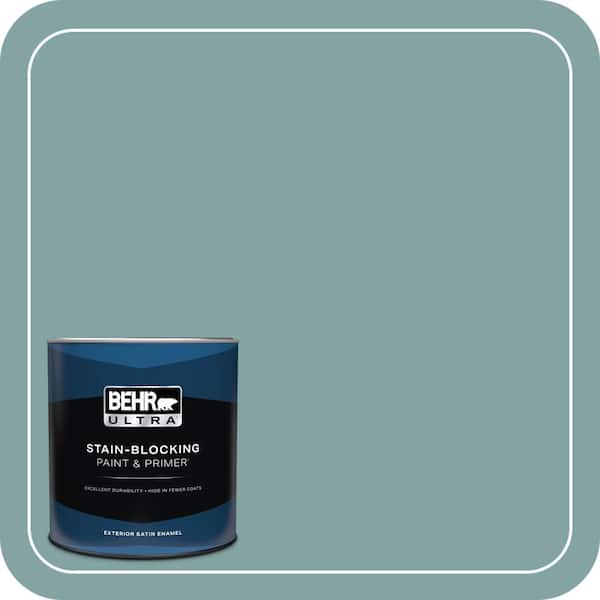 BEHR ULTRA 1 qt. #MQ6-7 Schooner Satin Enamel Exterior Paint & Primer