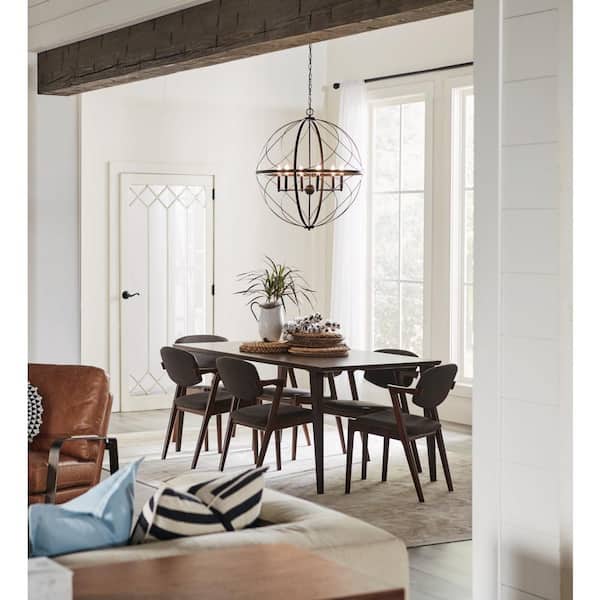 Brandywine Collection 6-Light Antique Bronze Pendant