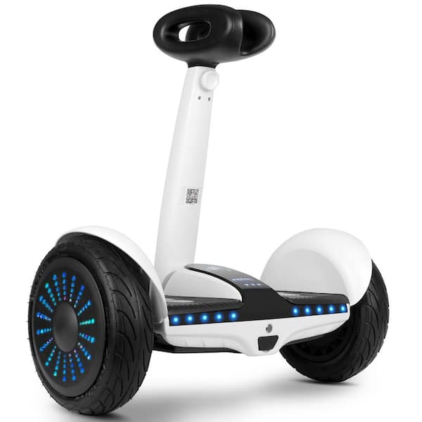 Wildaven Smart Self Balancing Electric Scooter 500W Motor 10 Miles Rangeand 9.3MPH Hoverboard witht LED Light YPKJRP600C02 The Home Depot