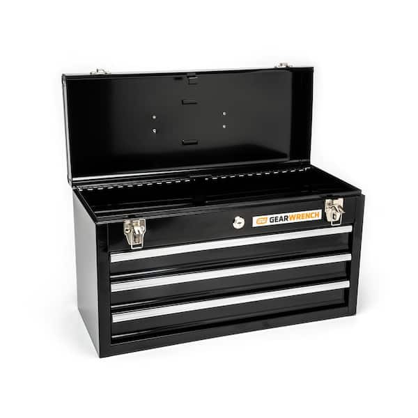 23 in. 0-Drawer Portable Top Chest in Black Powder Coated 23 in. 0-Drawer Portable Top Chest in Black Powder Coated