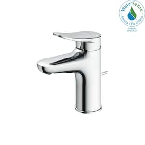 LF Series 1.2 GPM Single Handle Bathroom Sink Faucet with Drain Assembly, Polished Chrome