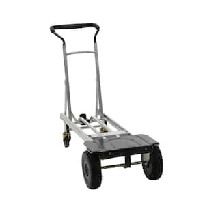 18 in. blade span 3-in-1 Folding Series Hand Truck/Cart/Platform Cart with flat-free wheels