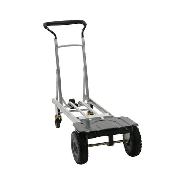 Cosco 18 in. Blade Span 3-in-1 Folding Series Hand Truck/Cart/Platform Cart with Flat-Free Wheels