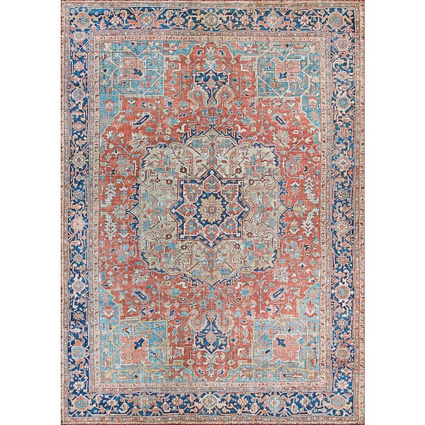 Pasha Heriz Ruby 9 ft. x 12 ft. Area Rug