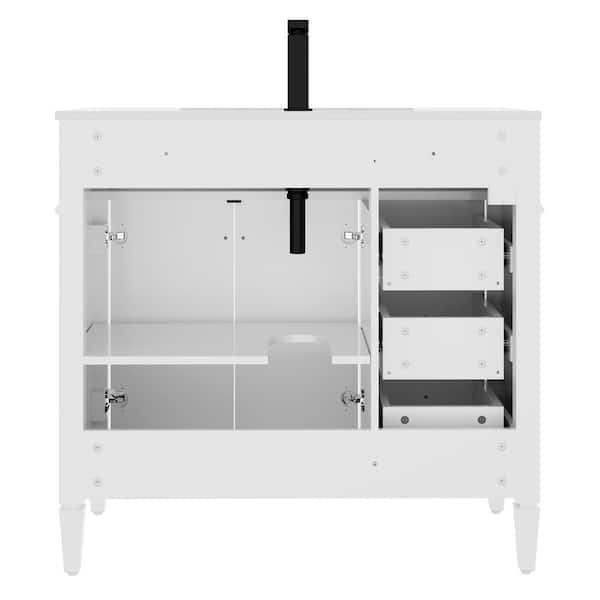Reviews for eclife 36 in. W x 18.7 in. D Single Sink Freestanding