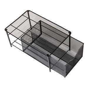 2 Compartment Wire Organizer Basket – MyGift