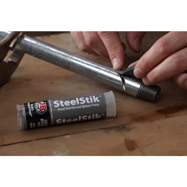 J-B Weld 2 oz. SteelStik Steel-Reinforced Epoxy Putty Stick (Case