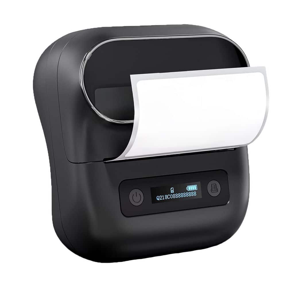 Thermal Label Printer Portable Label Maker Machine Black Bluetooth HD Printing 200 Templates for Home Office price history on PriceWatchPro