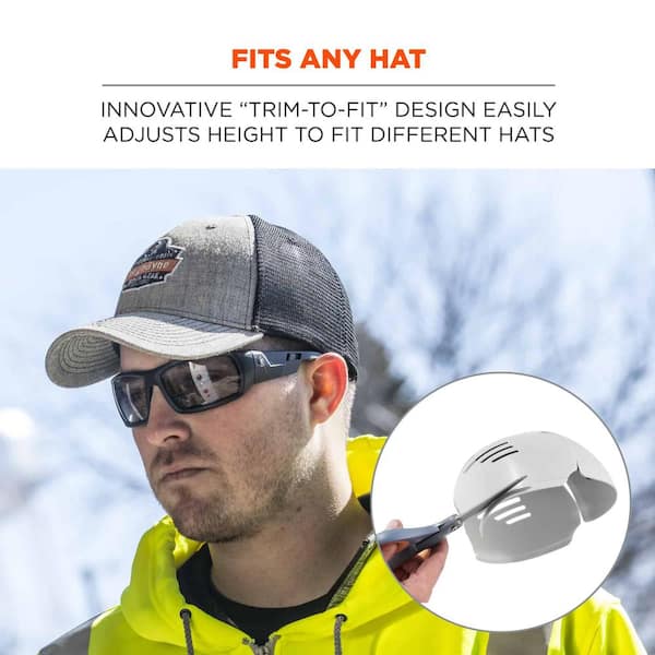 Skullerz Lightweight Bump Cap Hat with LED Lighting 8965 - The Home Depot