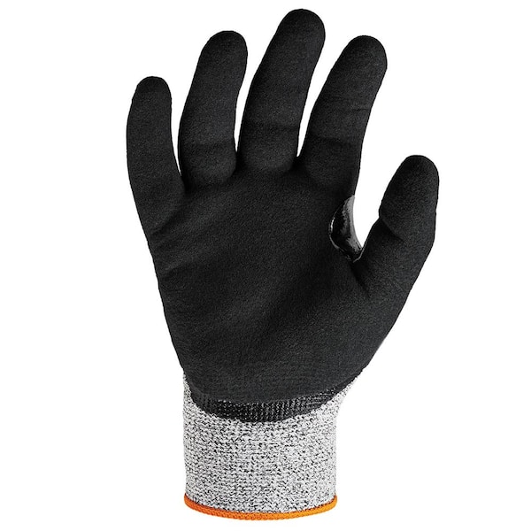 Ergodyne ProFlex 7031-Large Gray Nitrile Coated Cut-Resistant Gloves (144-Pairs)