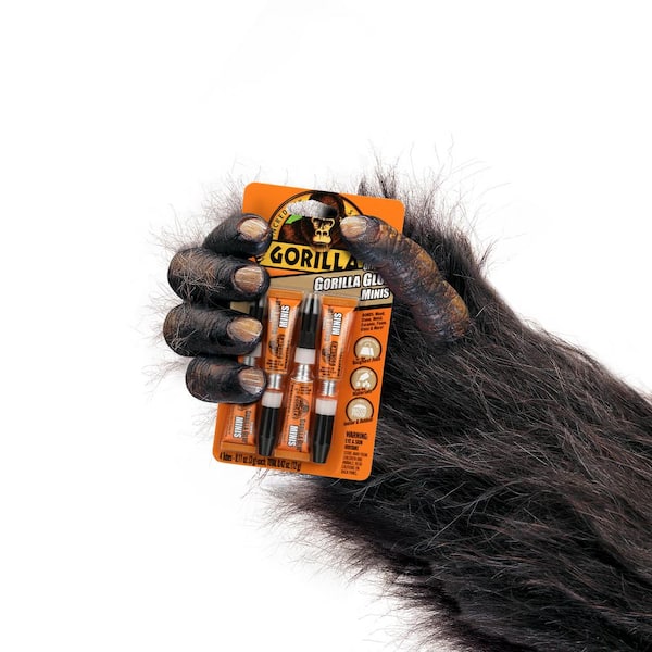  Gorilla 2838118 0.27 in. Dia. x 4 in. All Purpose Mini Glue  Sticks, Clear, Pack of 10 : Arts, Crafts & Sewing
