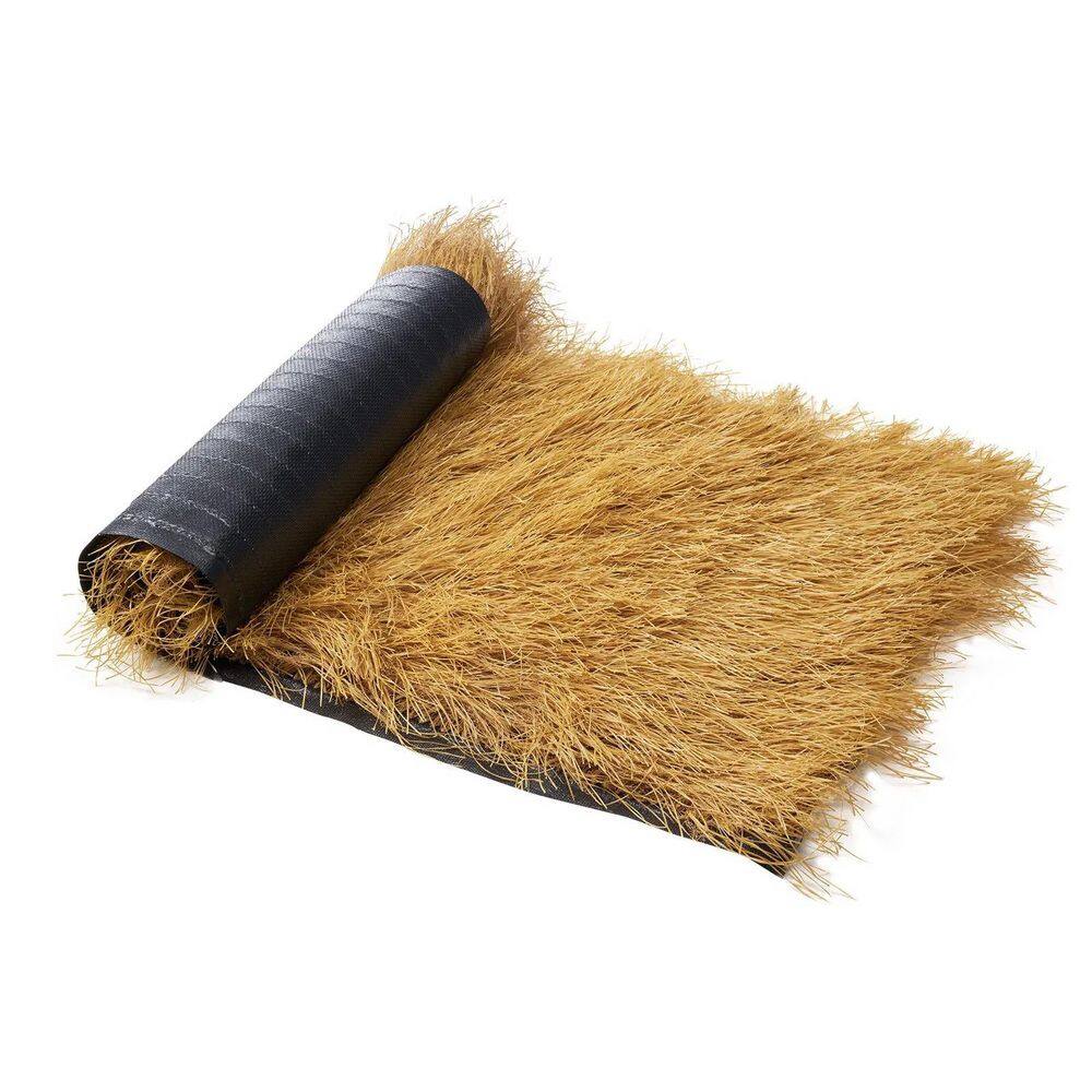 1.3 ft. x 3.9 ft. Artificial Thatch Roll Roof Panel for Bar Hut Decor Outdoor Use price history on PriceWatchPro
