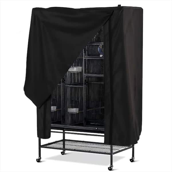 35 in. W x 47 in. H Universal Bird Cage Cover, Good Night Birdcage Cover, Durable Breathable and Washable Material