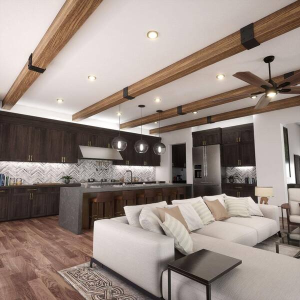 Ekena Millwork Heritage Timber 3.5 in. x 3.5 in. x 16 ft. Mena