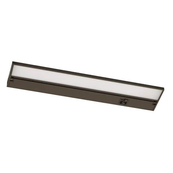 Koren 14 in. LED Rubbed Bronze Under Cabinet Light