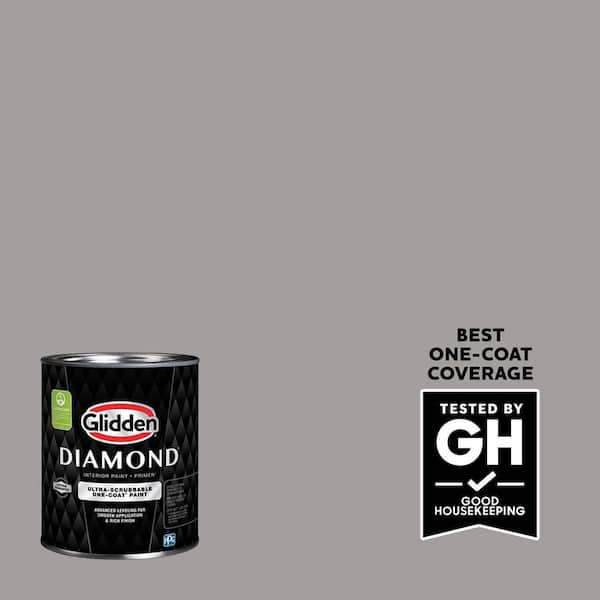 Glidden Diamond 1 Qt. Equilibrium PPG1003-4 Flat Interior Paint with Primer