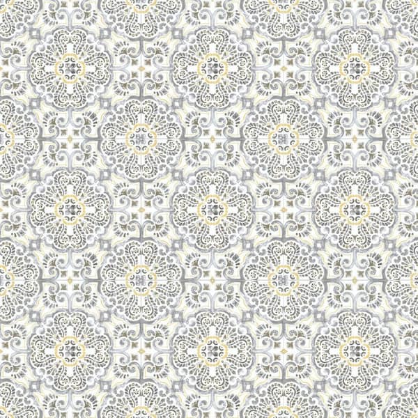 Lucida Surfaces Take Home Sample - BaseCore 6 in. W x 12 in. L Sicilian Grey Waterproof Peel and Stick Luxury Vinyl Flooring