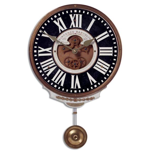 Global Direct Black Antique Reproduction Wall Clock-DISCONTINUED