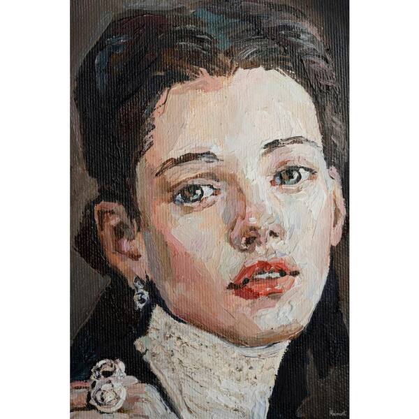 "How Lovely" by Marmont Hill Unframed Canvas People Art Print 18 in. x