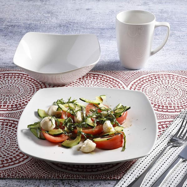 Square Dinnerware Bowl, Set of 2