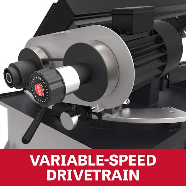 8 in. x 13 in Metalworking Variable Speed Mitering Bandsaw 1-1/2 HP, 115/230-Volt, 1Ph 8 in. x 13 in Metalworking Variable Speed Mitering Bandsaw 1-1/2 HP, 115/230-Volt, 1Ph